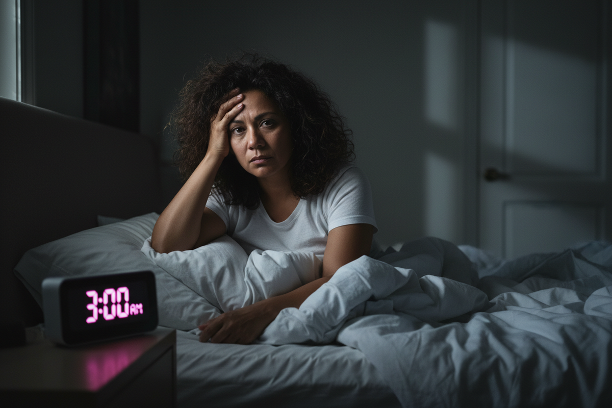 Why You Keep Waking Up at Night During Perimenopause